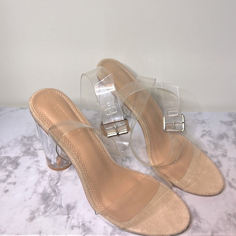 Cushionaire Clear Heels